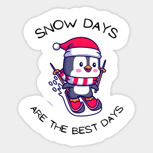 Snow Days Sticker